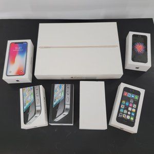 7 iPhone Boxes (4S SE 5S 4 64gb 256gb iPad Pro) apple stickers
